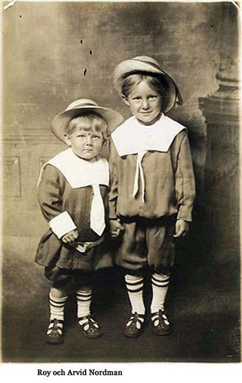 Roy och Arvid Nordman