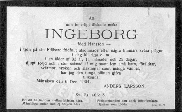 1904 Ingeborg Larsson