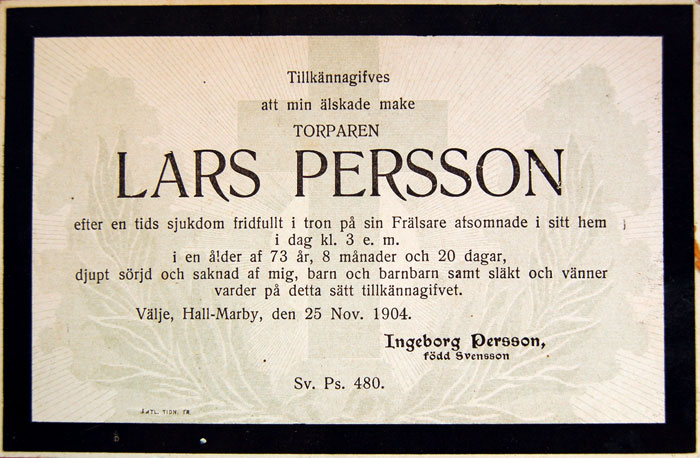1904 Lars Persson