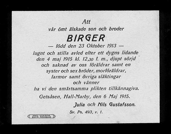 Birger Gustafsson