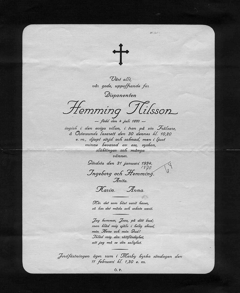 Hemming Nilsson