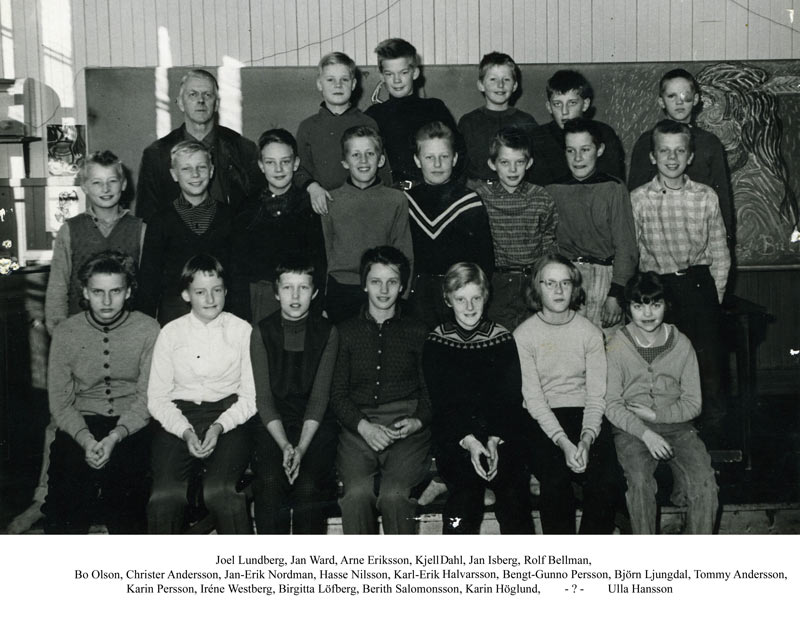 1958 Vällvikens skola